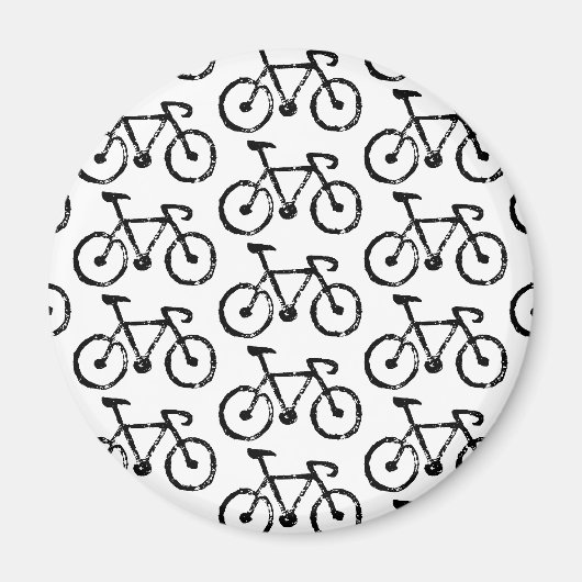 Aimant d'impression de vélo de course (Devant)