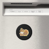 Aimant dinde de thanksgiving ours en peluche design (In Situ (Lave-vaisselle))