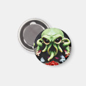 Aimant Dîner avec Cthulhu (Recto/Verso)