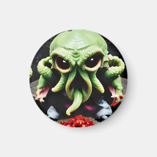 Aimant Dîner avec Cthulhu