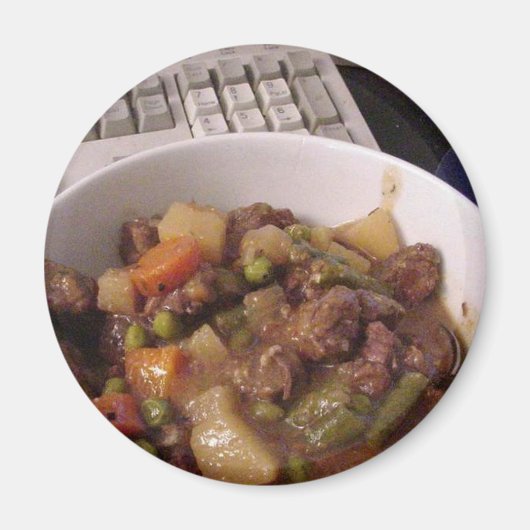 Aimant Dîner de Cuisine de boeuf à vapeur (Devant)