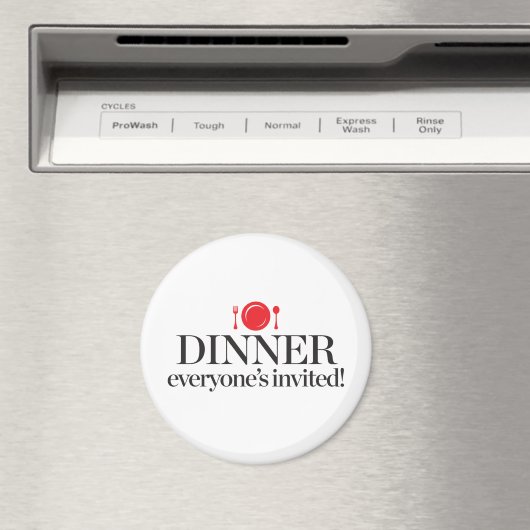 Aimant Dîner Invité de tous (In Situ (Lave-vaisselle))