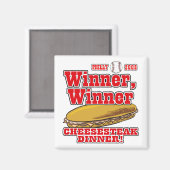 Aimant Dîner Philly Winner Cheesesteak (Recto/Verso)