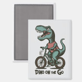 Aimant Dino en route (Recto/Verso)