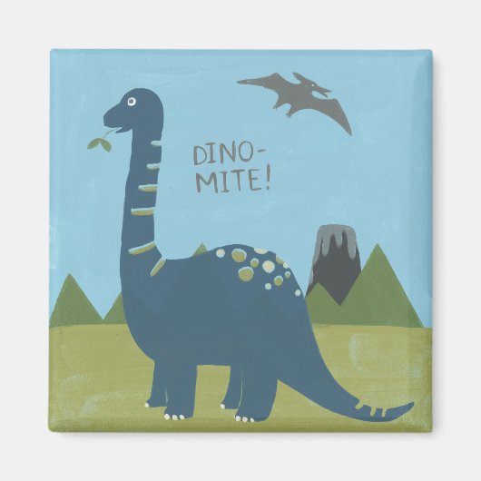 Aimant Dino-mite Dinosaur (Devant)