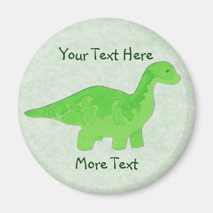 Aimant Dino Vert