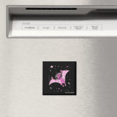 Aimant Dinos De Ptérodactyle Violet Dans L'Espace (In Situ (Lave-vaisselle))