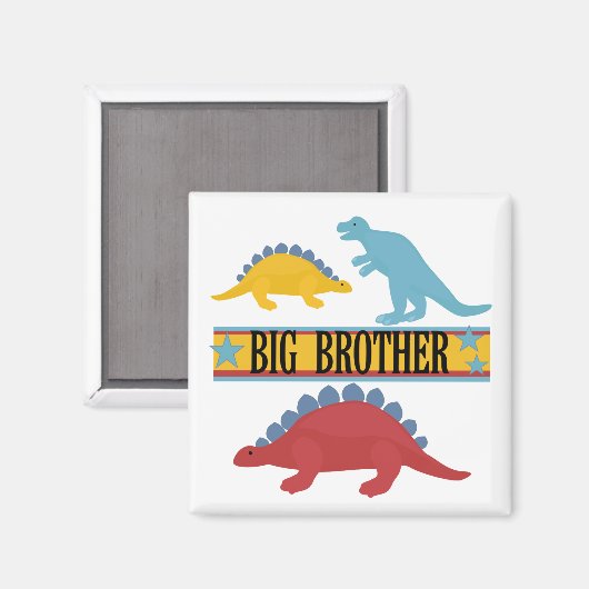 Aimant Dinosaur Big Brother (Recto/Verso)