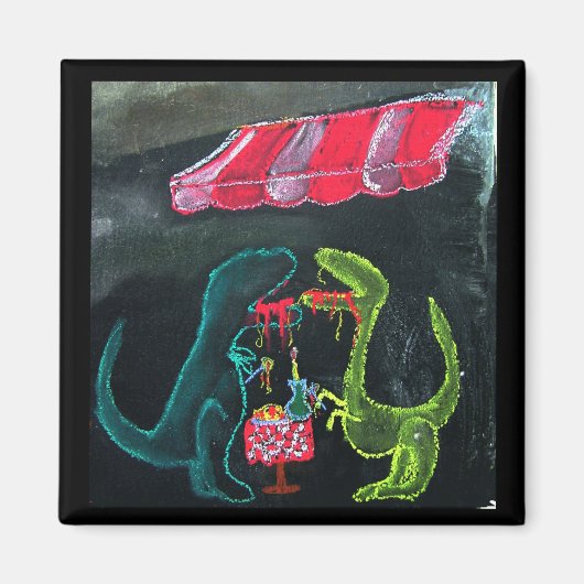 Aimant Dinosaur Pasta (Devant)