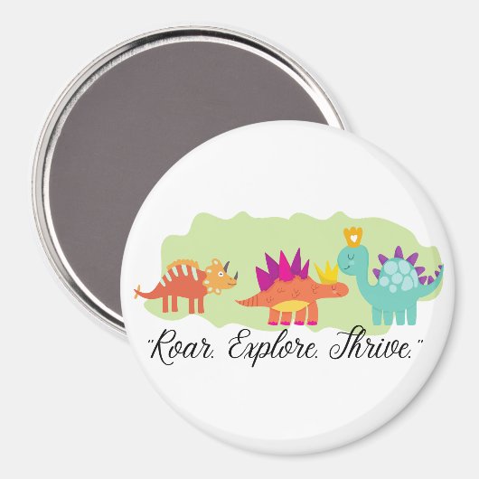 Aimant Dinosaure (Recto/Verso)