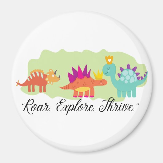 Aimant Dinosaure (Devant)