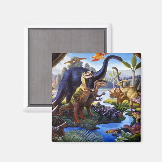 Aimant Dinosaure (Recto/Verso)