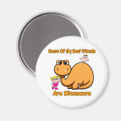 Aimant Dinosaure Best Friends (Recto/Verso)