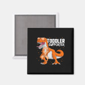 Aimant Dinosaure de sensibilisation (Recto/Verso)