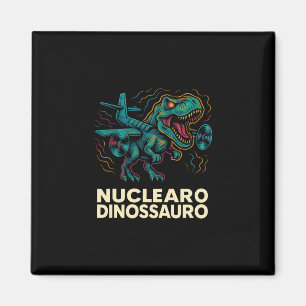 Aimant Dinosaure Nucléaire - Enfants avec Brainrot Italie