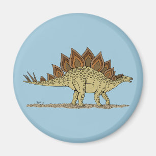 Aimant Dinosaure Stegosaurus jurassique