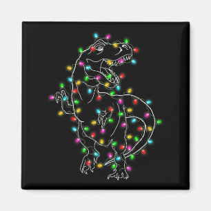 Aimant Dinosaure T-rex Arbre Sweat de Noël Xmas Animaleri