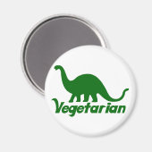 Aimant Dinosaure végétarien (Recto/Verso)