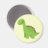 Aimant Dinosaure Vert (Recto/Verso)