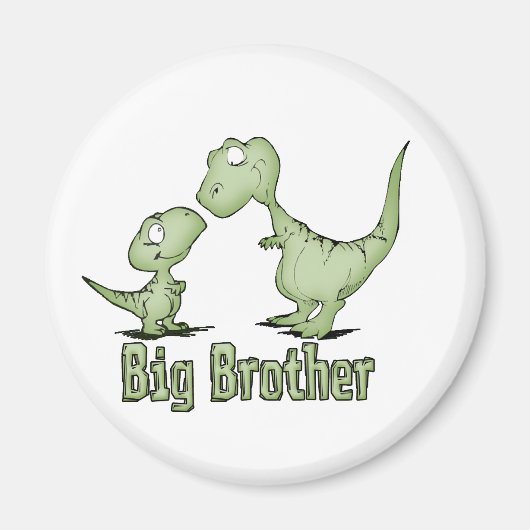 Aimant Dinosaures Big Brother (Devant)