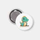 Aimant Dinosaures féroces (Recto/Verso)