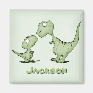 Aimant Dinosaures personnalisés