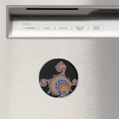 Aimant Dinozaur - Art fractal (In Situ (Lave-vaisselle))