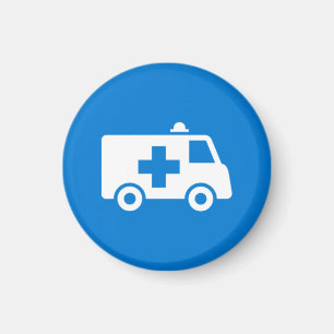 Aimant d'insigne - ambulance