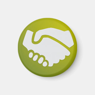 Aimant d'insigne - confiance