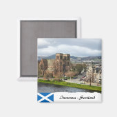 Aimant d'Inverness, Highlands écossais, Écosse (Recto/Verso)