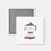 Aimant Diplated and caffeinated (Recto/Verso)