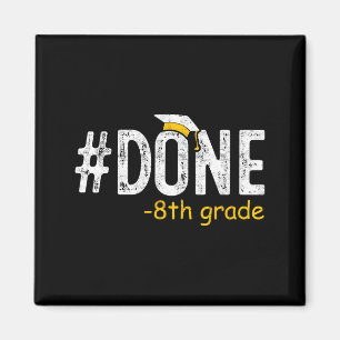 Aimant Diplômé de 8e année de fin d'études huitième année