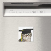 Aimant Diplôme de chatte (In Situ (Lave-vaisselle))