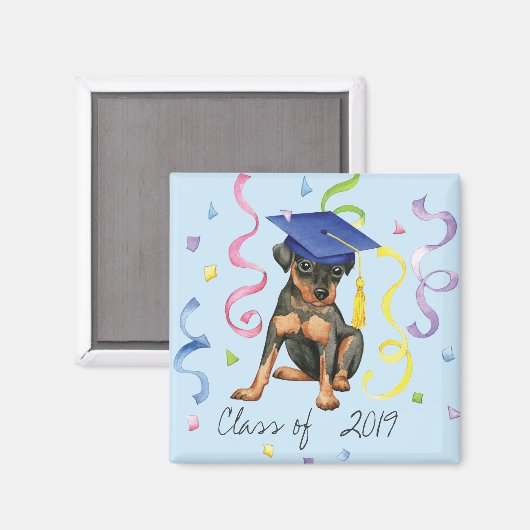 Aimant Diplômé de la broche (Recto/Verso)