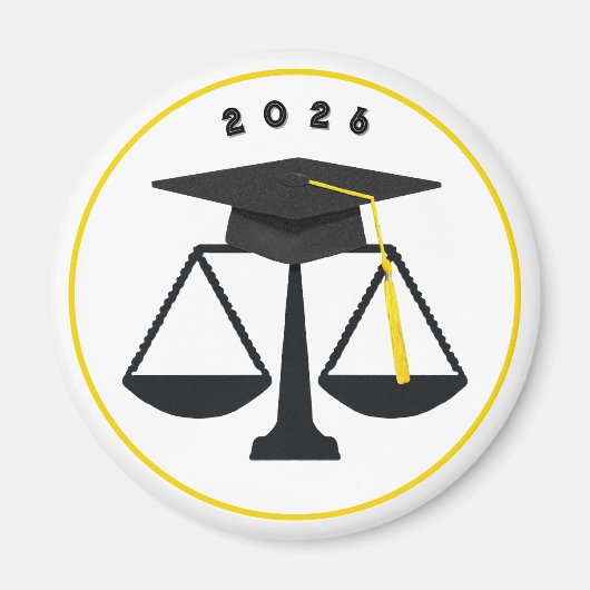 Aimant Diplômé de la faculté de droit Avocat (Devant)