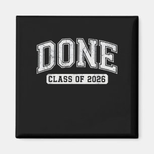 Aimant Diplômé de la promotion 2026 Drôle de remise de di