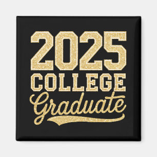 Aimant Diplômé du Collège 2025 Fin d'Études Supérieures