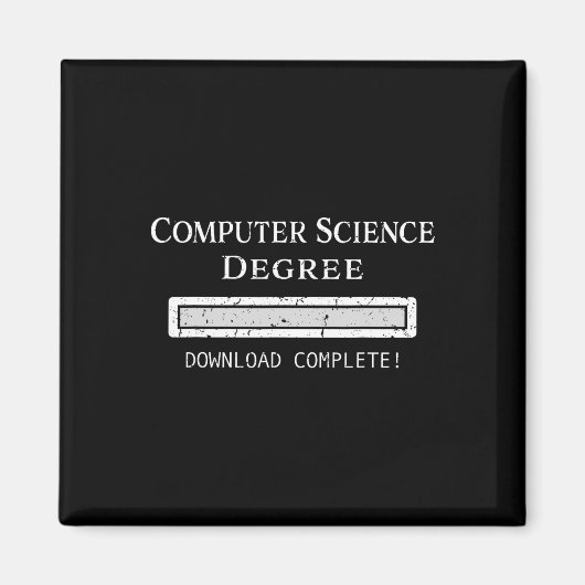 Aimant Diplôme en sciences (Devant)