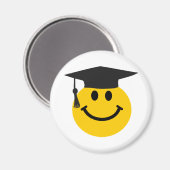 Aimant Diplômé face avec casquette de diplôme (Recto/Verso)