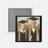 Aimant Diplôme gothique américain (Recto/Verso)