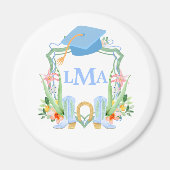 Aimant Diplômée Monogramme Cowgirl Sud Préparatoire (Devant)