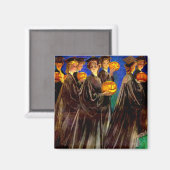 Aimant Diplômés du Halloween Witch College (Recto/Verso)