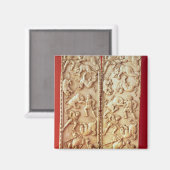 Aimant Diptyque avec scène de chasse aux lions (Recto/Verso)