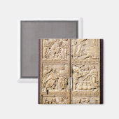 Aimant Diptyque montrant les miracles du Christ (Recto/Verso)