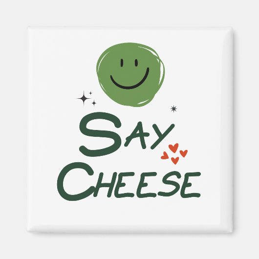 Aimant dire fromage (Devant)