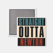 Aimant Direct Outta Newton Massachusetts MA (Recto/Verso)