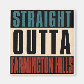 Aimant Directement à Farmington Hills Michigan MI (Devant)