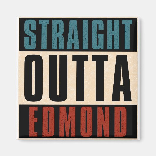 Aimant Directement d'Edmond Oklahoma OK (Devant)