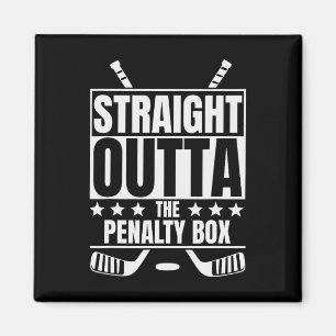 Aimant Directement du banc des pénalités - Hockey drôle