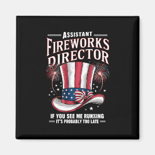 Aimant Directeur adjoint des feux d'artifice États-Unis 4
